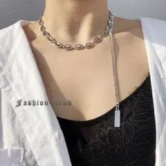 g65 最安値☆大ヒット商品☆ワッカ チェーン♩ネックレス 男女兼用 155