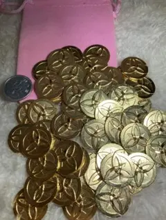 原神　モラコイン　金属　メダル　巾着　ポーチGenshin Impact