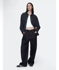GAP スーパーバギーデニム32W 30L