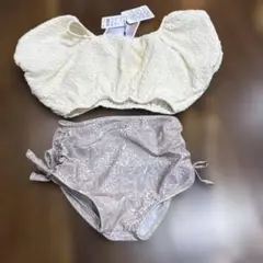 値下げ［新品未使用］ttiny manon 110サイズ水着 セパレート