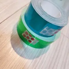 テープ 水色、緑セット