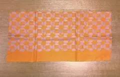 ミナペルホネンfabric「dear」orange 約31㎝×64㎝(耳含む)