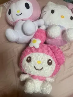 マイメロ キティ　ぬいぐるみセット