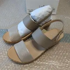 【新品未使用】<ing>厚底ウェッジサンダル　Lサイズ