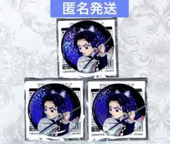 劇場版 鬼滅の刃 無限城編　グリッター缶バッジ　胡蝶しのぶ　3点セット