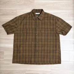 SENSE OF PLACE NewzealandwoolチェックCPOシャツ