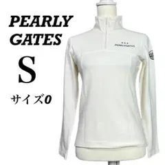 【PEARLY GATES】ファスナー付きハイネックロングTシャツ