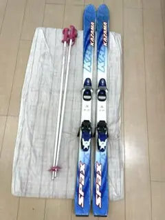 スキー授業に便利なバッグ付き　ジュニアスキー 140　フルセット s-12-153-002.jpg