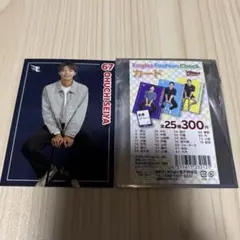 楽天イーグルス　イーグルスファッションチェック　カード　大内誠弥選手