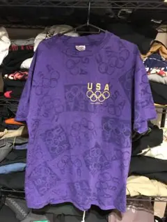 古着 Hanes USA オリンピック ロゴTシャツ