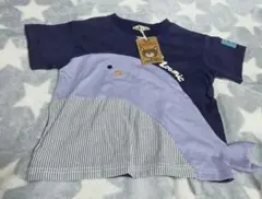 ZOOMIC クジラデザイン Tシャツ 100cm