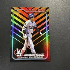 大谷翔平 2024 Topps Update ORANGE BLACK