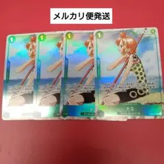 ワンピースカード ナミ プロモ 3rdanniversary アニバーサリー4枚
