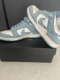 Nike Dunk Low 青と白