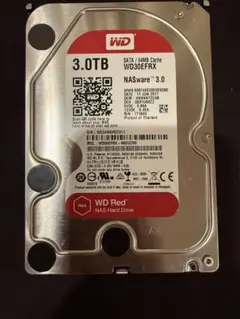【中古動作品】Western Digital Red 3TB WD30EFRX