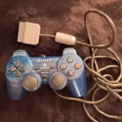 SONY PlayStation 2 コントローラー クリアブルー