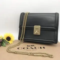 COACH ショルダーバッグ ★大人気★ ハットン ベルトバッグ ブラック 新品