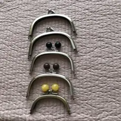 がま口口金　バラ　5個