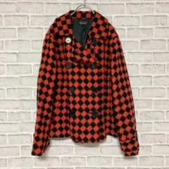 【SONIA RYKIEL】ソニアリキエル(48)ウールコート ピーコート