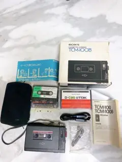 SONY モノラル仕様 TPS-L2原型機 カセットレコーダー TCM-100B press_01_l.jpg