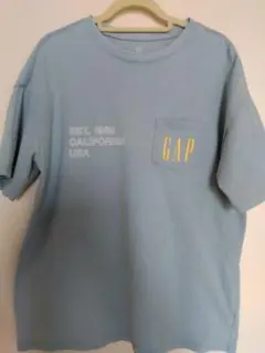GAP 水色 Tシャツ XXLサイズ