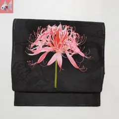 ◆彼岸花の名古屋帯①