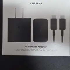 【新品未開封】Samsung 45W Power Adapter