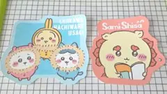 チカワマチワレウサギ & サミシーサ ステッカー 2枚セット