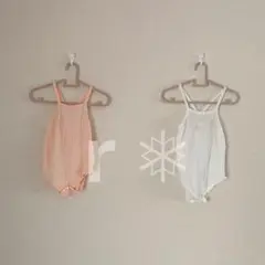 SHEIN シーイン キャミソール 肌着 白 ホワイト オレンジ