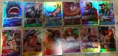 ワンピースカードSR12枚セット。プレイヤーの方へ