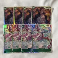 ワンピースカード　シャンクス　ウタ