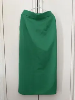 スリット入り タイトロングスカート M