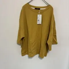 【新品未使用】ziyi /梓意　XL サイズ　黄色 Tシャツ