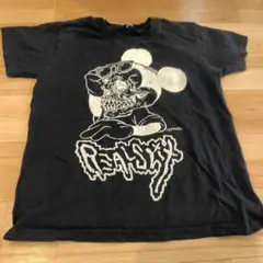 ミッキーマウス スカルデザイン Tシャツ150