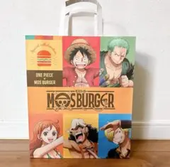 モスバーガー コラボ ワンピース4点セット　ワンピースカードなし