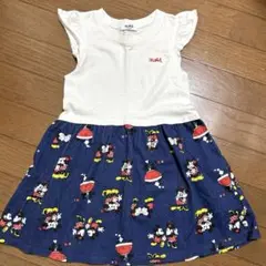 エックスガールステージス　ディズニーコラボワンピース【120cm】