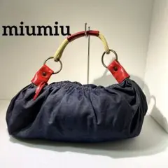 MIU MIU ミュウミュウ miumiu ハンドバック ジーンズ柄