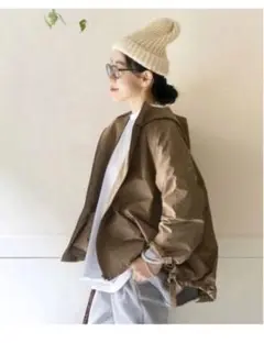 journal standard luxe タフタフードブルゾン★未使用!