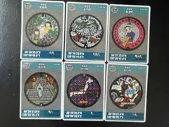 群馬県マンホールカード　草津温泉　玉村町　吉岡町　渋川3種　6枚セット