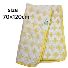 新品未使用　size 70×120cm お昼寝パッド　キルティング