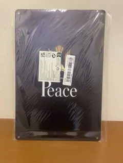 ピース Peace ブリキ看板 レトロ 看板 新品 アンティーク