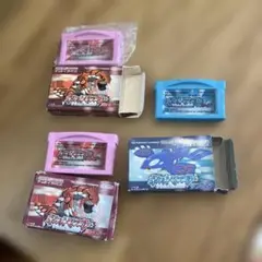 ポケットモンスター 消しゴム 3個 未使用 ルビー サファイア カートリッジ