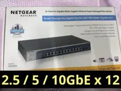 新品NETGEAR 12ポート 2.5/5/10GbE対応 ハブ XS512EM