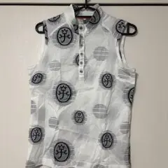 新品極美品CASTELBAJAC ドット柄 ノースリーブシャツ※値下げしました※