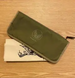 ダブルアールエル RRL クラッチバッグ 長財布 ナイロン ミリタリー