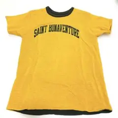 ダブルフェイス リバーシブルTシャツ イエローとグリーン サイズ不明