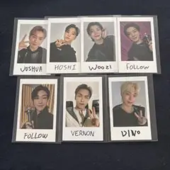 SEVENTEEN follow インスタントフォト　ジョシュア　ホシ　ウジ