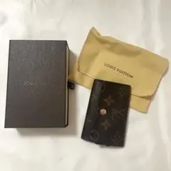 【匿名便】LOUIS VUITTON ルイヴィトン モノグラム 6連 キーケース