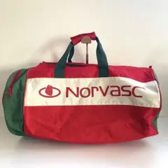 【ジャンク品】ボストンバック【赤】大容量
