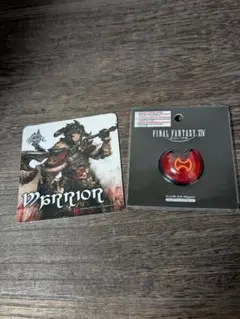 FF14 ジョブアクリルマグネット　戦士＋コースターセット
